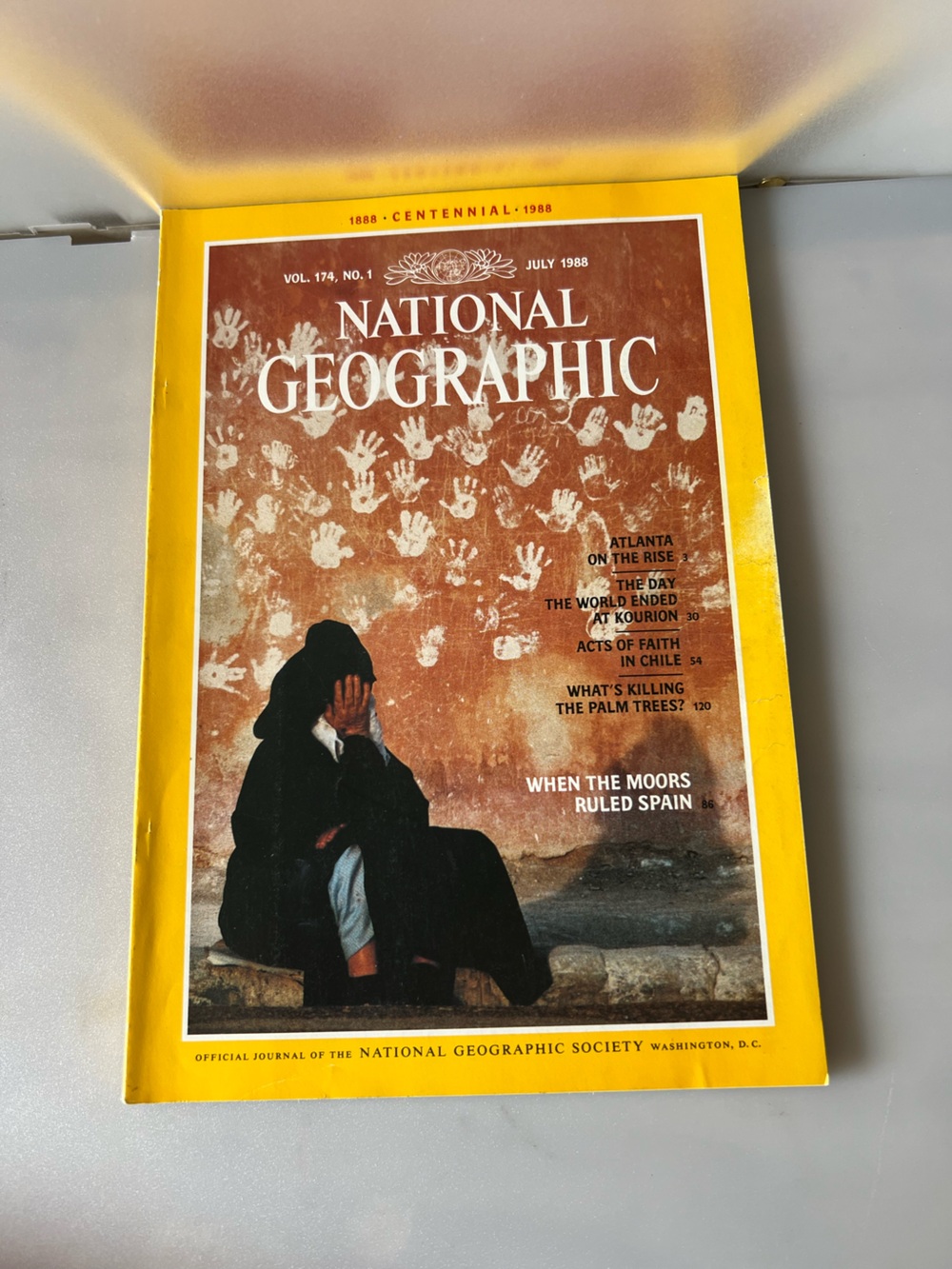 National Geographic Magazine from July 1988